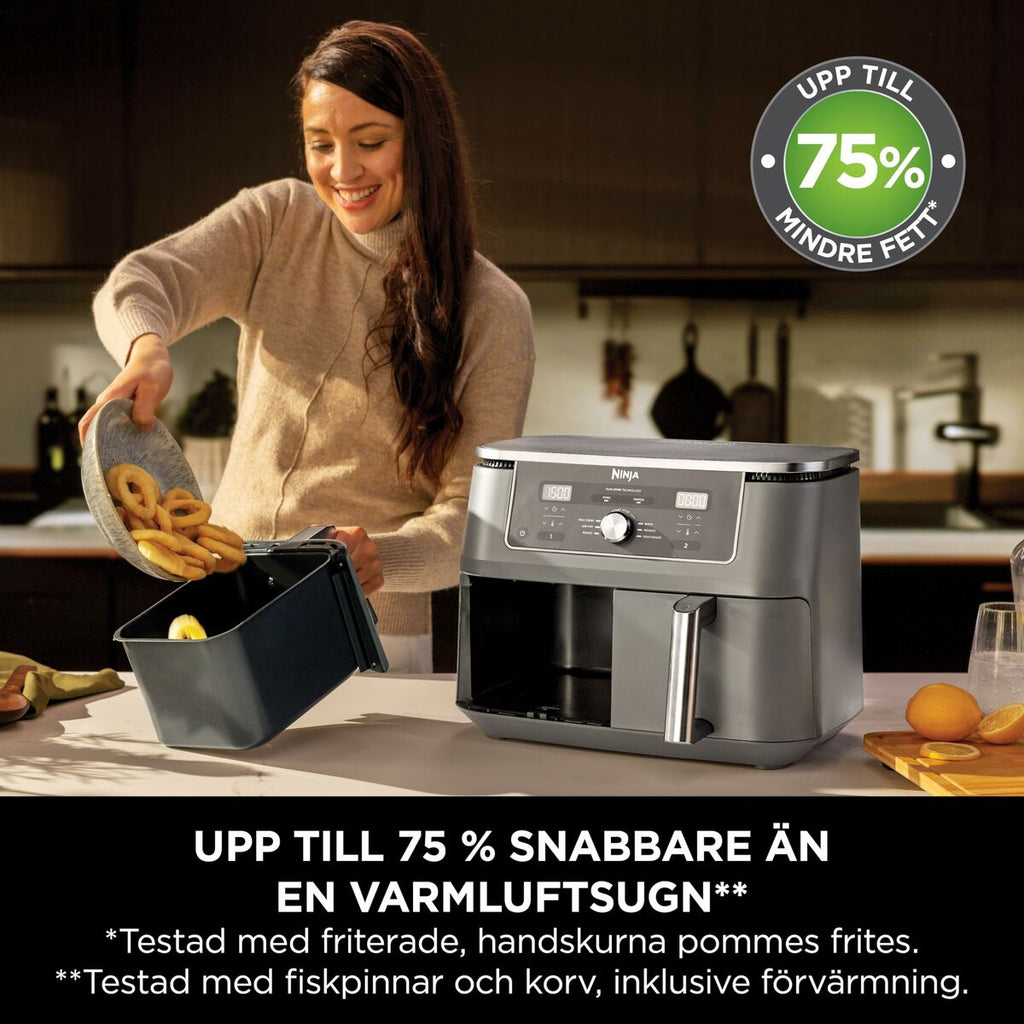 Heißluftfritteuse NINJA DZ400EU Grau 2470 w 4 Kg 9,5 L