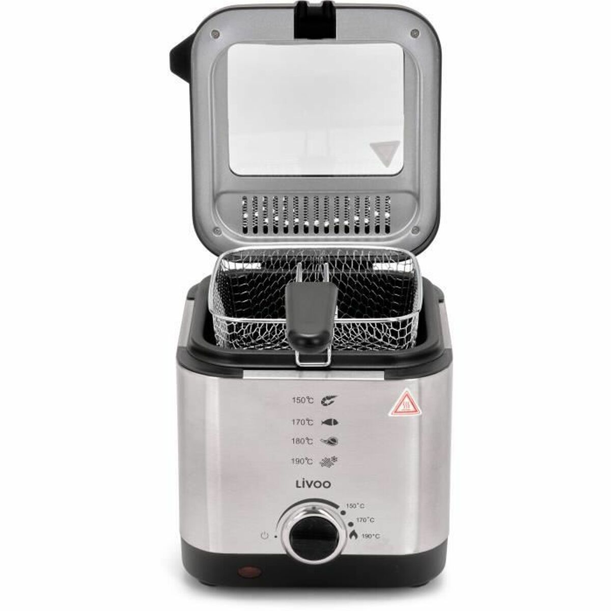 Fritteuse Livoo Doc240 1,5 L 900 W Grau