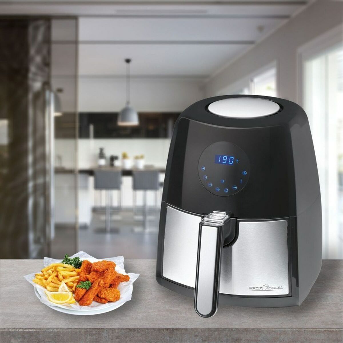 Heißluftfritteuse Proficook PC-FR 1147 H Schwarz 1500 W 2,5 L