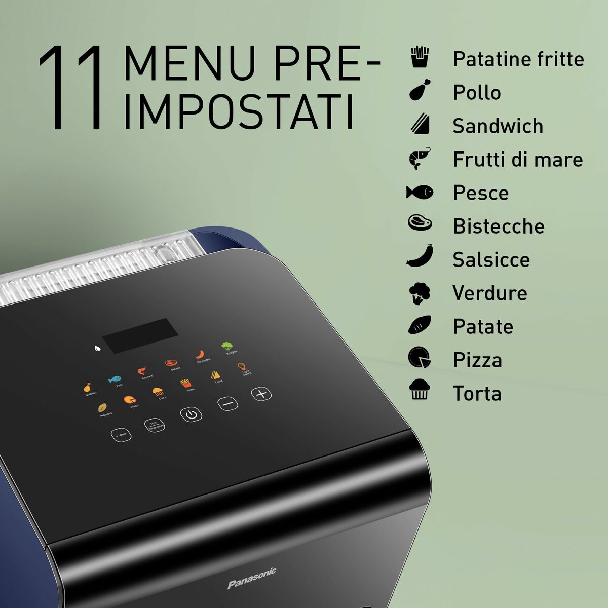 Heißluftfritteuse Panasonic NF-CC600AXE 1450 W 6 L