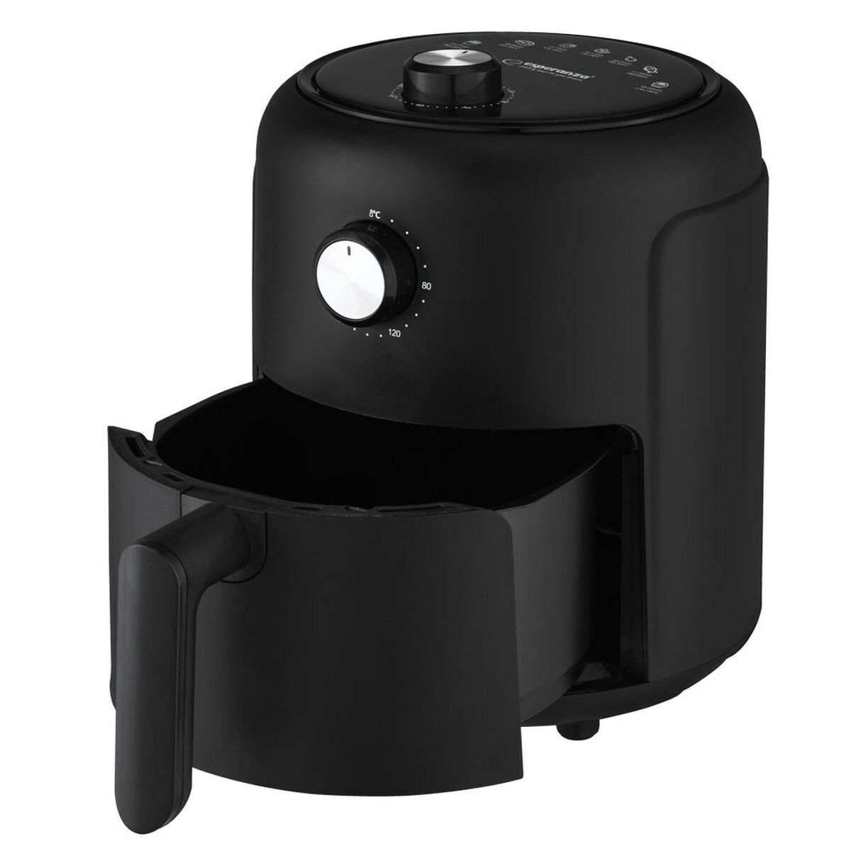 Heißluftfritteuse Esperanza EKA001 Schwarz 1000 W 2,6 L