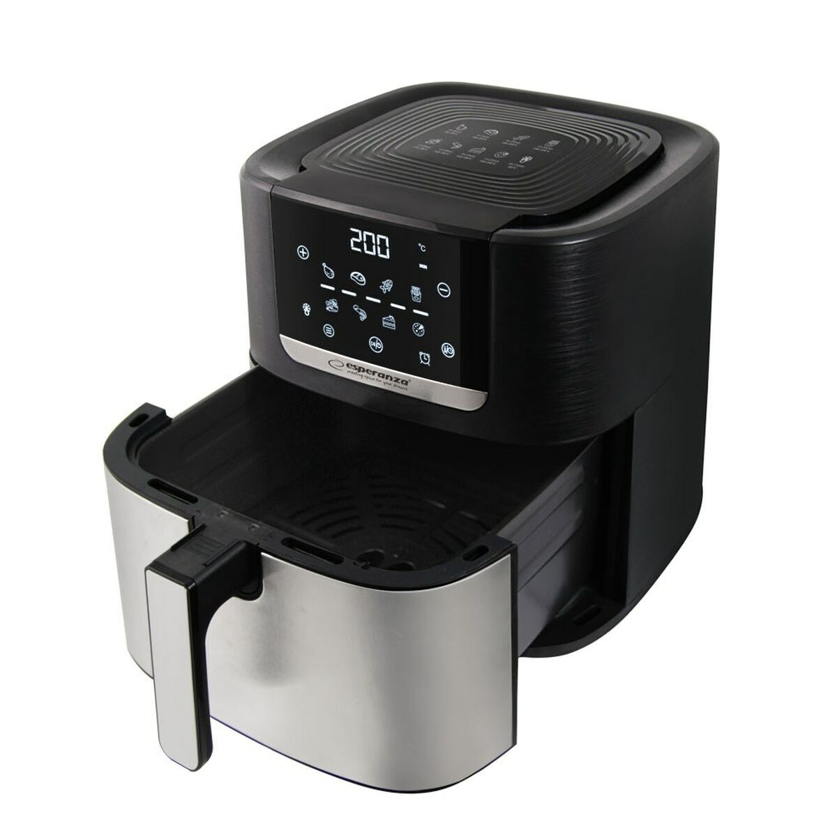 Heißluftfritteuse Esperanza EKA004 Schwarz 1700 W 8 L