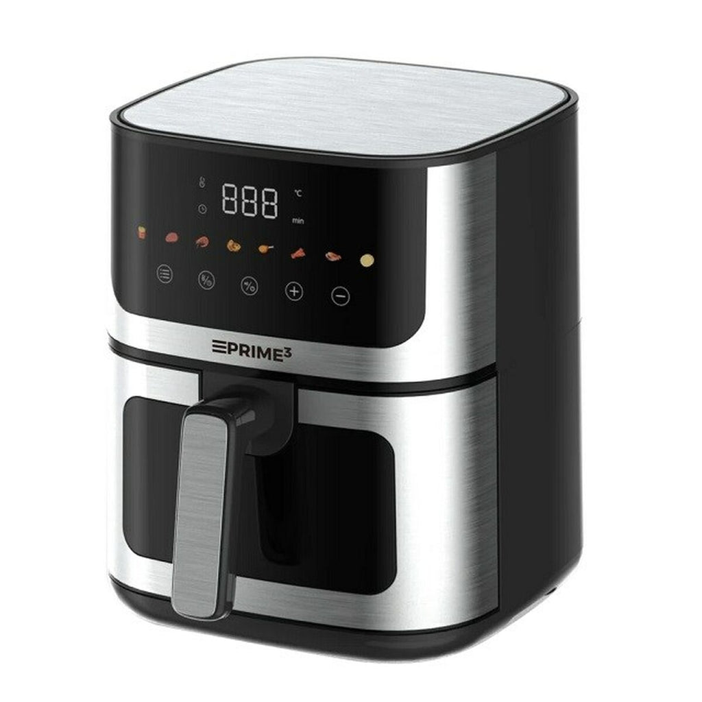 Heißluftfritteuse Prime3 SAF32 Schwarz Silberfarben 1400 W 4,5 L