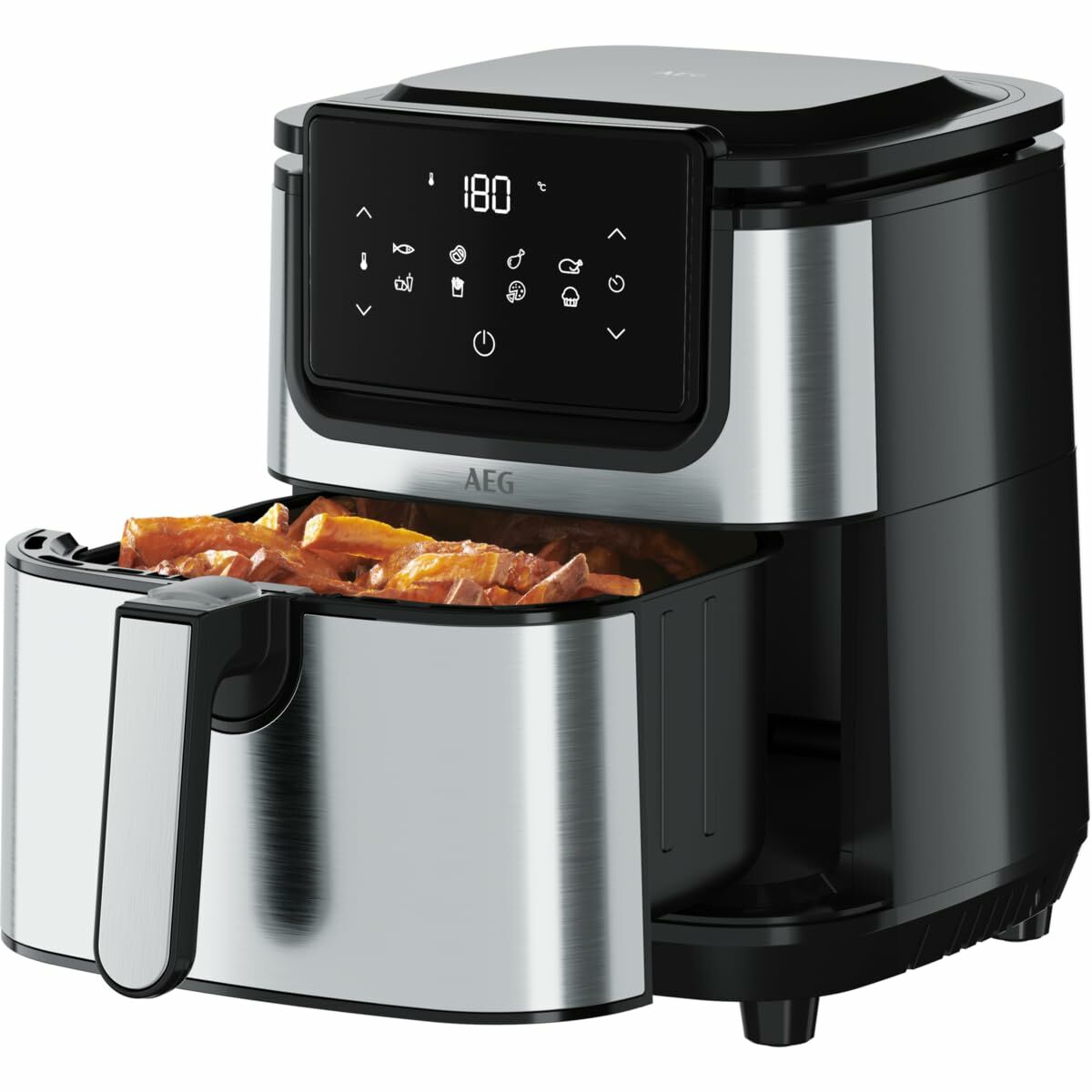 Heißluftfritteuse AEG AF6-1-4ST Schwarz 1500 W 3,5 L