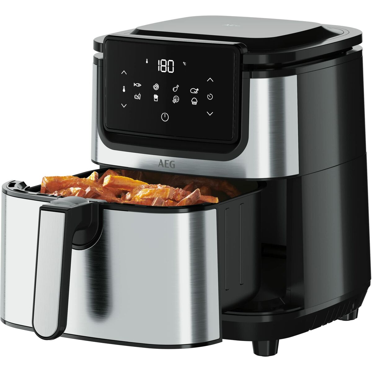 Heißluftfritteuse AEG AF6-1-4ST Schwarz 1500 W 3,5 L