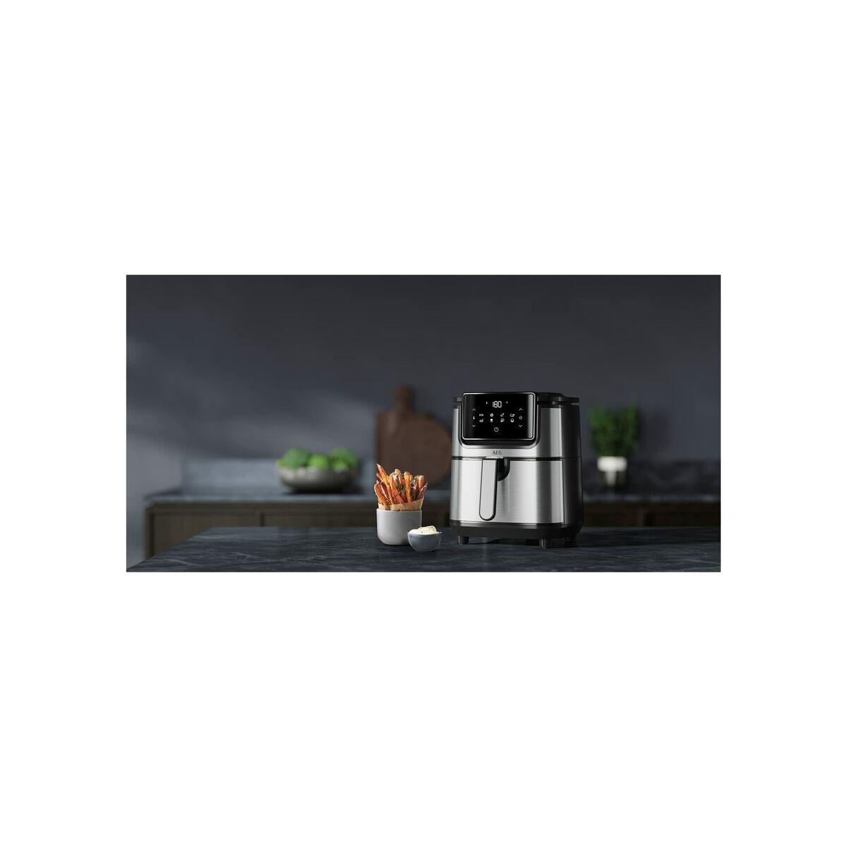 Heißluftfritteuse AEG AF6-1-4ST Schwarz 1500 W 3,5 L