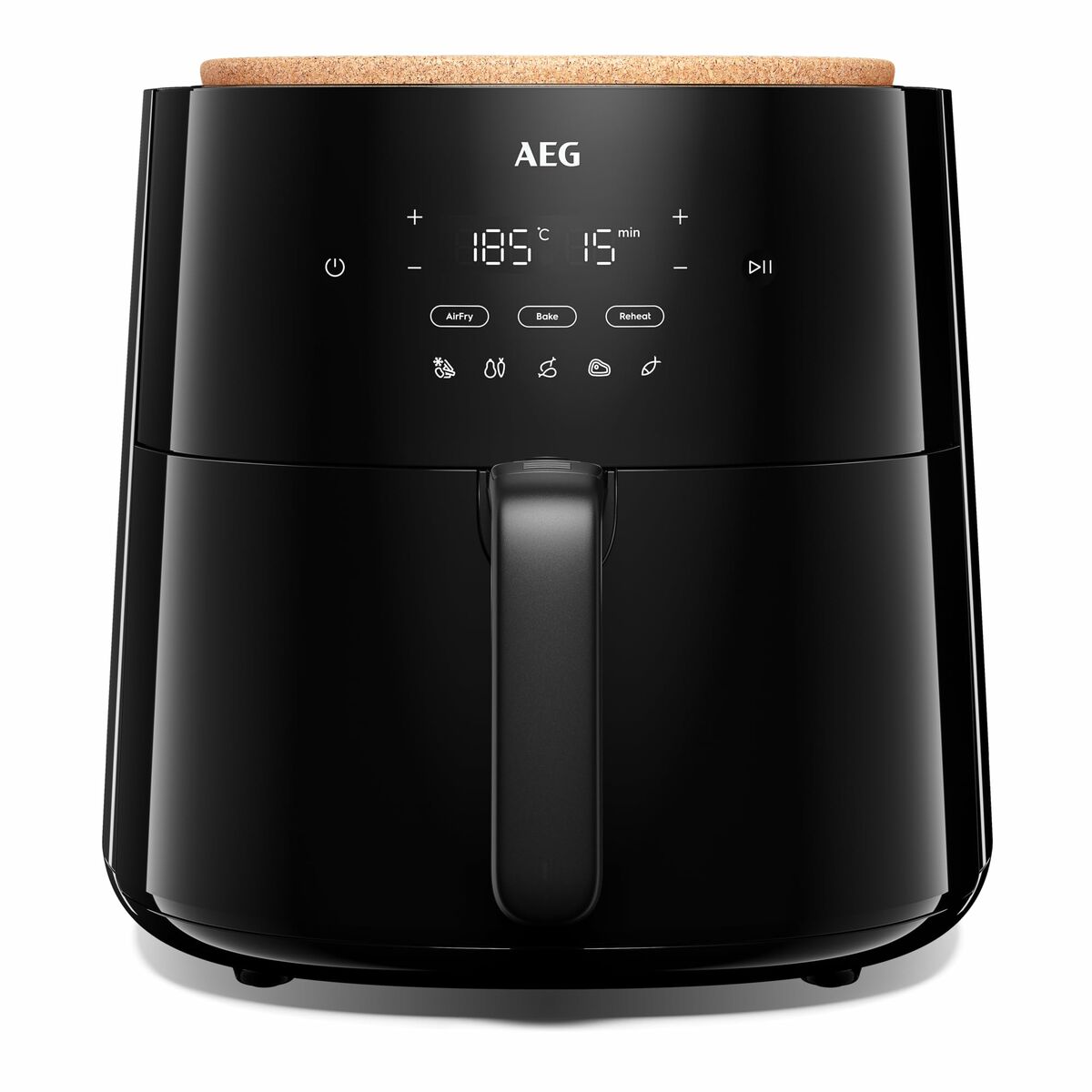 Heißluftfritteuse AEG AAF7B Schwarz 1800 W 6,8 L 2,3 kg