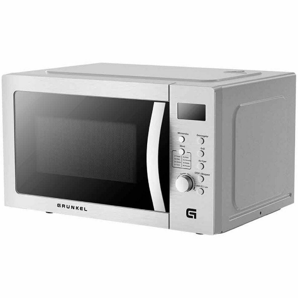 Heißluftfritteuse Grunkel Silberfarben 2200 W