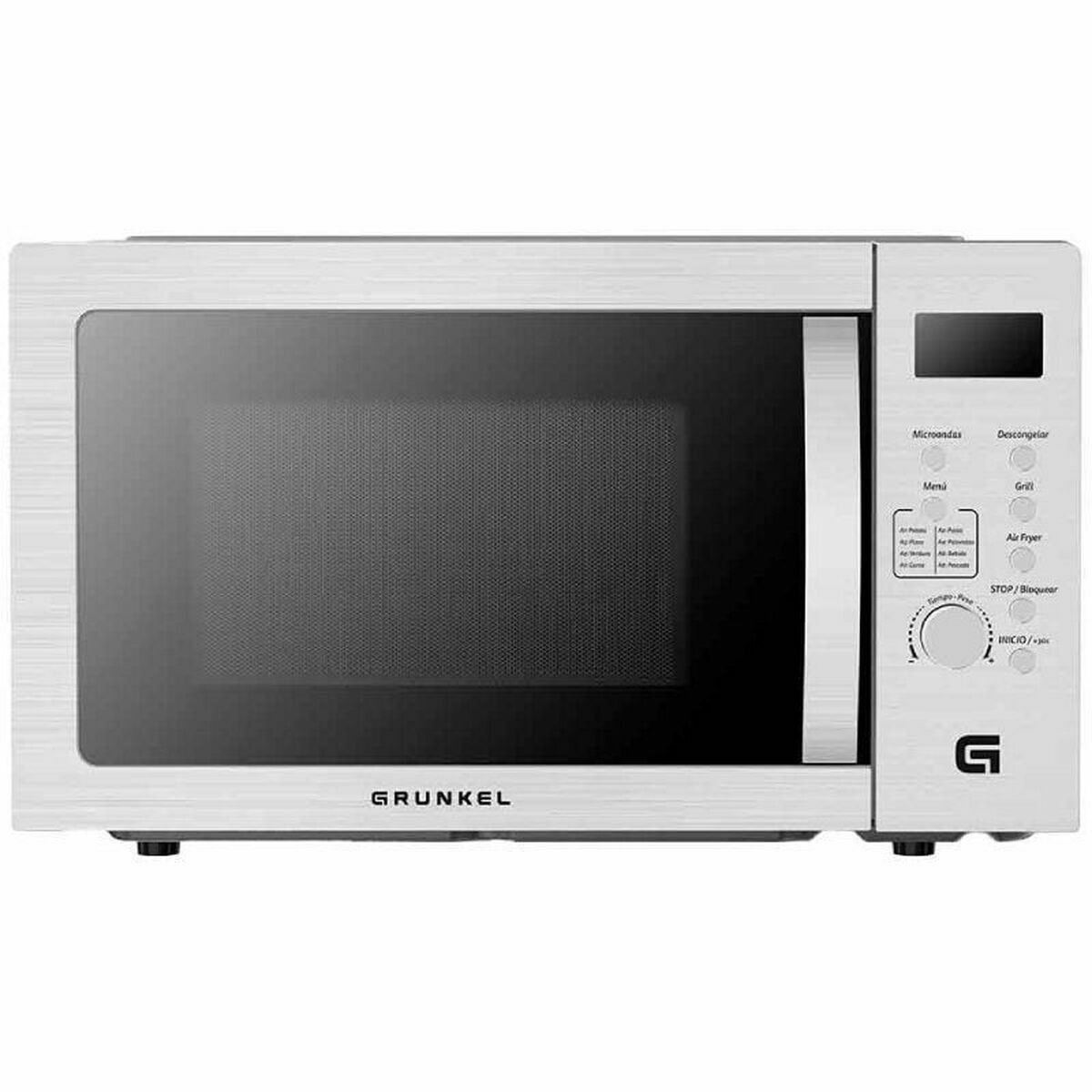 Heißluftfritteuse Grunkel Silberfarben 2200 W