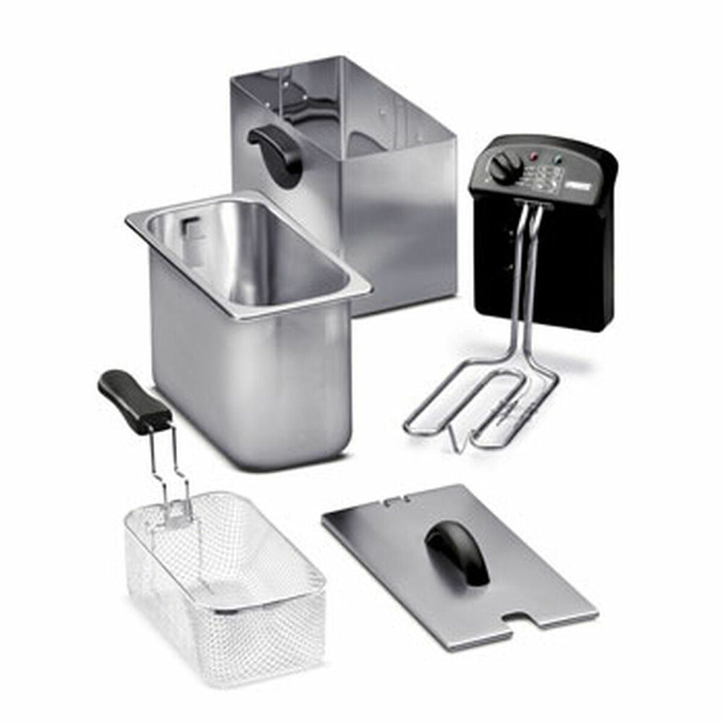 Fritteuse Princess 01.182626.01.050 2000 W 3 L Schwarz Silberfarben Stahl
