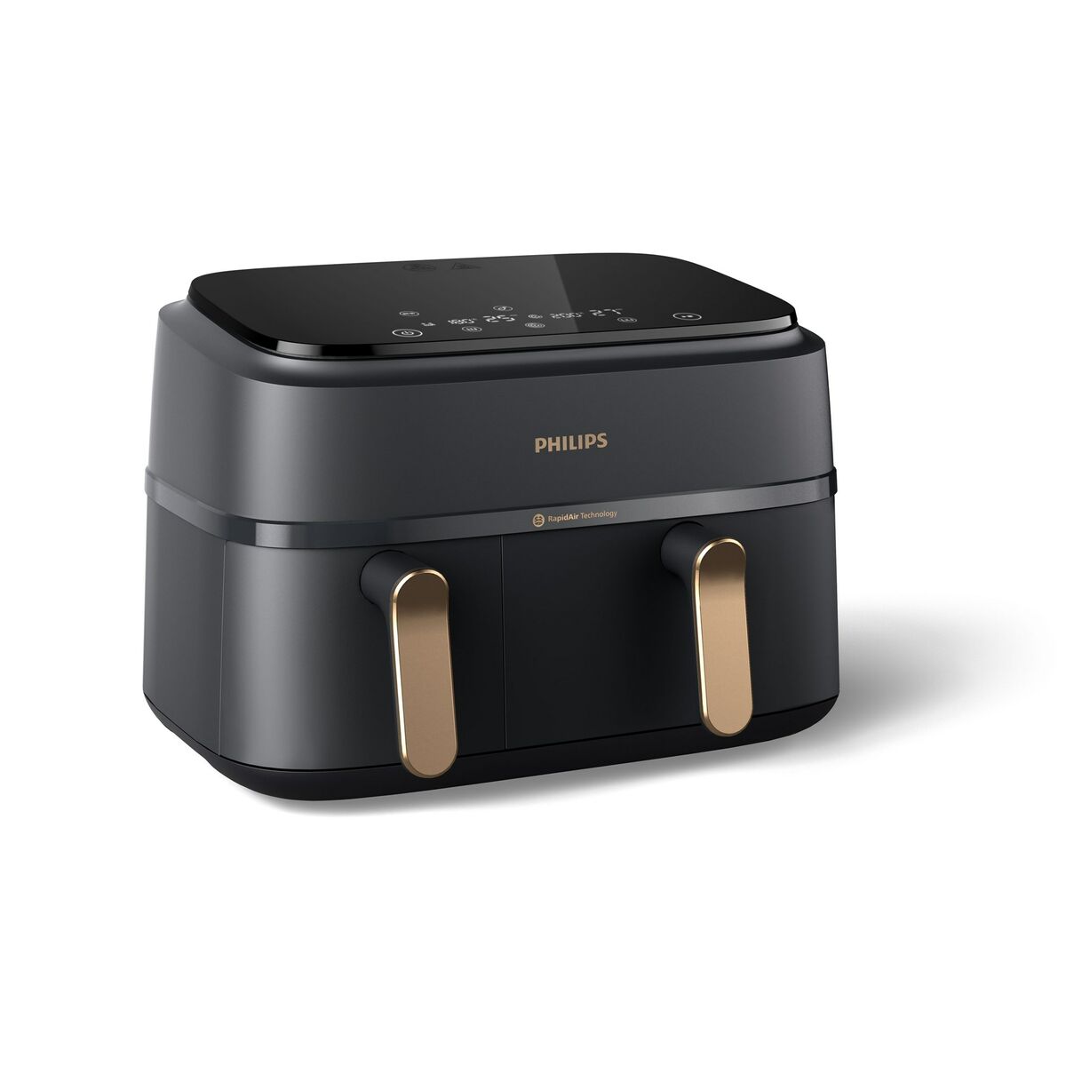 Heißluftfritteuse Philips NA352/00 Grau Kupfer 9 L