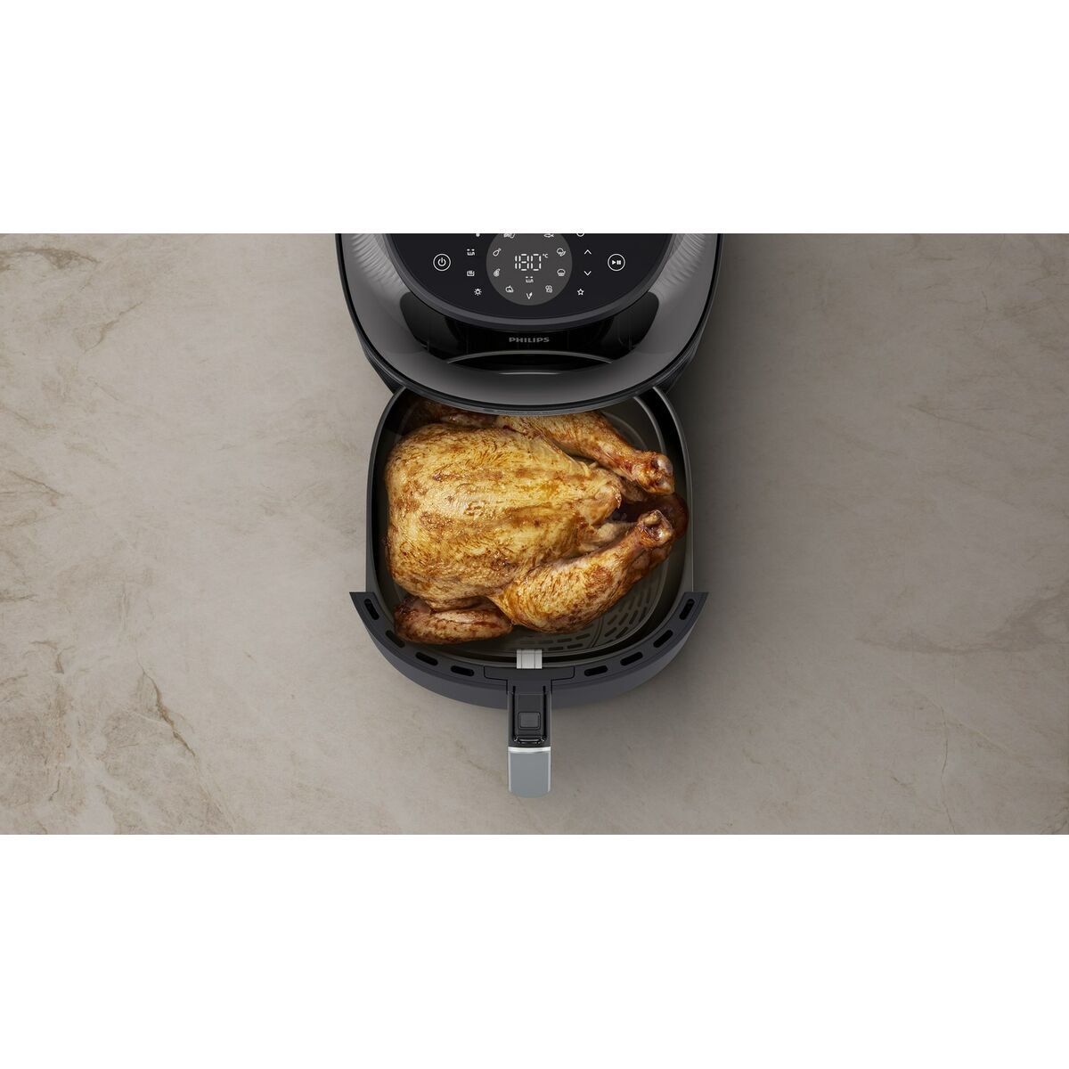 Heißluftfritteuse Philips NA342/00 Schwarz Gold 2000 W 1,4 Kg 7,2 L
