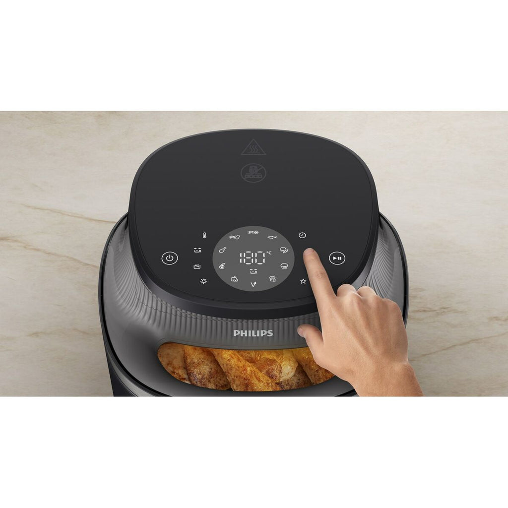 Heißluftfritteuse Philips NA342/00 Schwarz Gold 2000 W 1,4 Kg 7,2 L