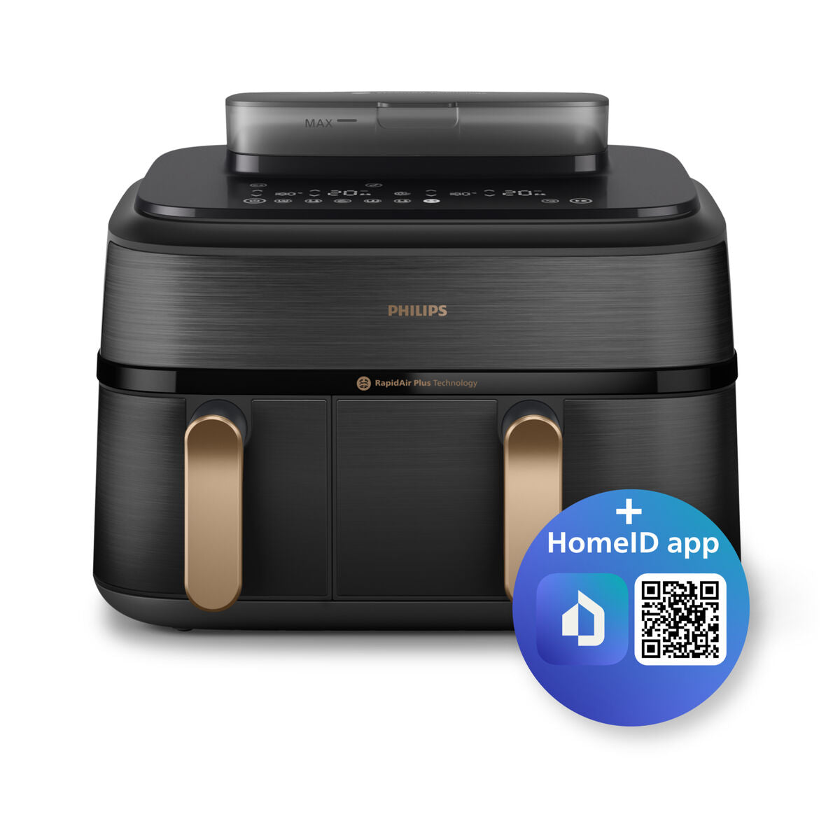 Heißluftfritteuse Philips NA552/00 Schwarz 2750 W 9 L 1,4 Kg