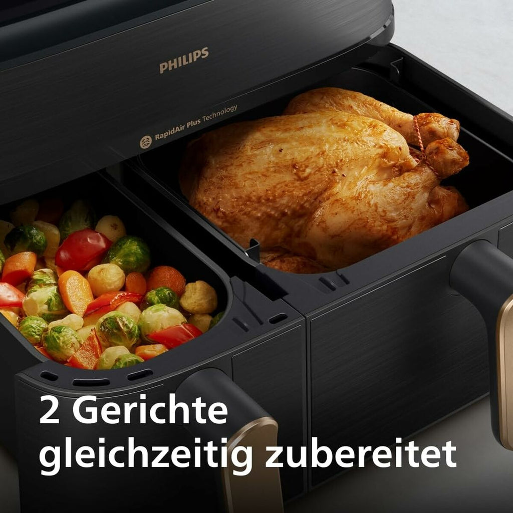 Heißluftfritteuse Philips NA552/00 Schwarz 2750 W 9 L 1,4 Kg