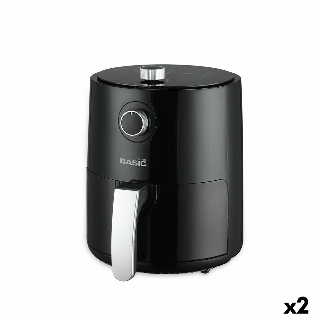 Heißluftfritteuse Basic Home Schwarz 1200 W 2,3 L