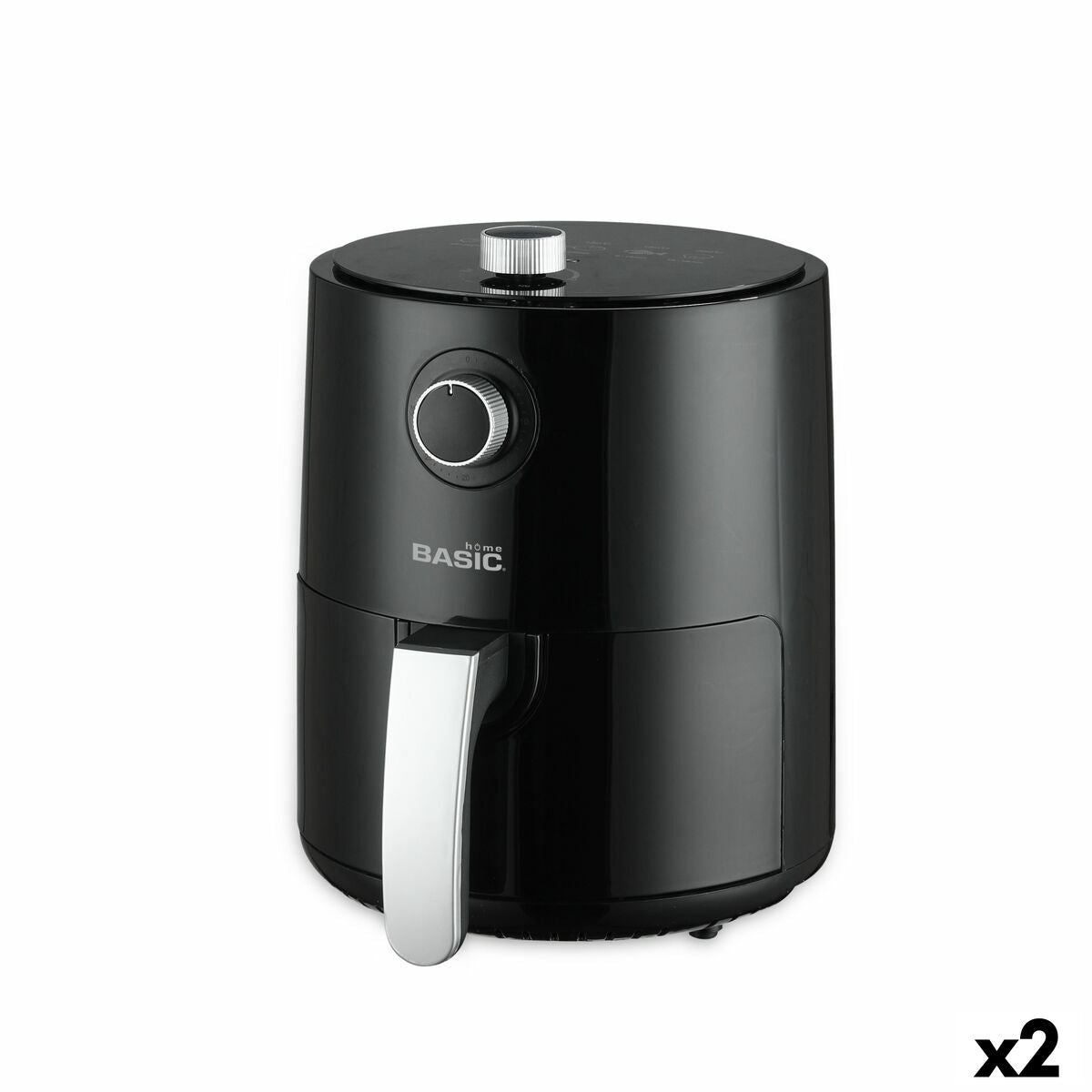 Heißluftfritteuse Basic Home Schwarz 1200 W 2,3 L